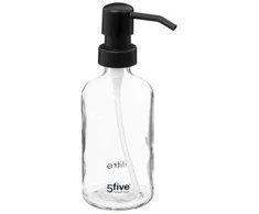 5five Simply Smart Skysto muilo dozatorius, stiklinis, 250 ml