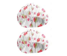 Maximex PIECES Tinklelis plaukams miegoti, 2 vnt., Ø 34 cm, rožių raštas
