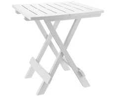 Sudedamas stalas Adige Progarden 44x44x50cm plastikas/baltas