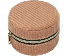 Home Styling Collection Maža papuošalų dėžutė, velvetas, Ø 8 cm
