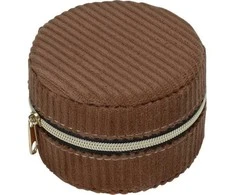 Home Styling Collection Maža papuošalų dėžutė, velvetas, Ø 8 cm