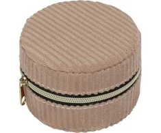 Home Styling Collection Maža papuošalų dėžutė, velvetas, Ø 8 cm