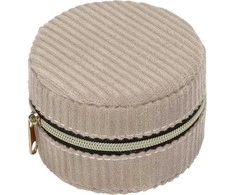 Home Styling Collection Maža papuošalų dėžutė, velvetas, Ø 8 cm