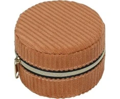 Home Styling Collection Maža papuošalų dėžutė, velvetas, Ø 8 cm