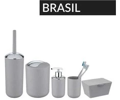 SOAP Dispenser BRASIL, pilkas, 320 ml, WENKO