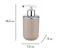 SOAP Dozatorius BRASIL, taupe, 320 ml, WENKO