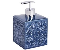 Soap Dispenser CORDOBA DARK Mėlynas - 500 ml, WENKO