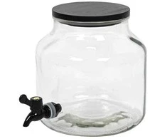 Home Styling Collection Dispenser with Tap Glass 5,2 l