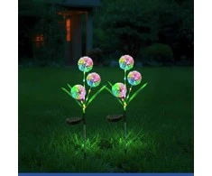 Maximex Solar garden lights, LED dandelions, 2 pieces, 75 cm