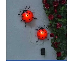 Maximex Solar garden lights, LED ladybugs, 2 pieces, 20 cm