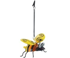 Maximex Solar lamp, bee with glowing LED eyes, 14 x 9.5 cm