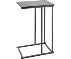 Trends4You Metalinis šoninis staliukas 40x26 cm, juoda
