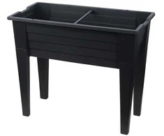 Home Styling Collection Sodo stalas auginimui BOTANIC, mini šiltnamis su apsauginiu stogeliu, 78 cm