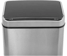 5five Simply Smart Steel Automatinė šiukšlių dėžė 40L, nerūdijančio plieno, sidabro