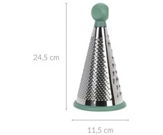 La Cucina Steel Kūgio formos tarka pagaminta iš nerūdijančio plieno