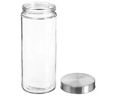 5five Simply Smart Steel Stiklinė maisto talpa su nerūdijančio plieno dangteliu, 2000ml