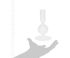 Home Styling Collection Stiklinė žvakidė ant kojos, 14 cm