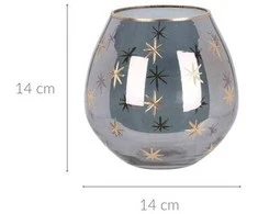 Home Styling Collection Stiklinės formos arbatžolių žvakidė, Ø 10 cm
