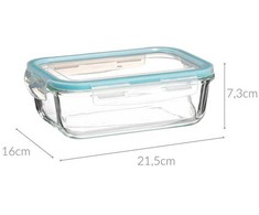 5five Simply Smart Stiklinis indas su dangteliu, 1,18 l