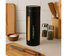 5five Simply Smart Stiklinis maisto indelis Juodas, 1900 ml, juoda spalva