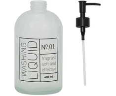 Bathroom Solutions Stiklinis muilo dozatorius, 400 ml
