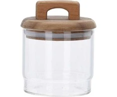 Excellent Houseware Indas sausainiams stiklinis 2 aukštų 600 ml