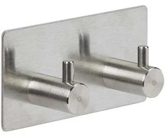 WMF Self STIKY+ lipnus kabliukas 2 laikikliai, nerūdijančio plieno, 9 x 2,8 x 4,5 cm