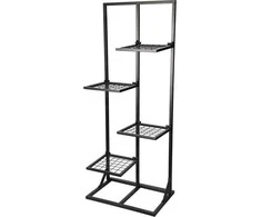 Orion Metalinis gėlių stovas 4 lygių 102 cm juodas