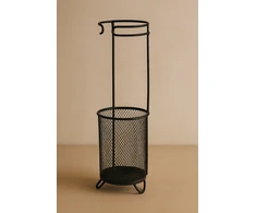Home Styling Collection Skėčio stovas ZILO, metalinis, Ø 18 cm