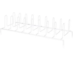 Storage Solutions Lėkštės stovas, metalinis, 33,5 x 13,5 x 9 cm