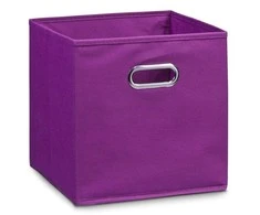 Zeller Krepšelis daiktams, organizatorius, violetinis, 32 x 32 x 32 cm, ZELLER