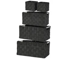 Home Styling Collection Sandėliavimo krepšelių rinkinys, popierius
