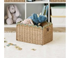 Storage basket, woven ZELLER, 38 x 25 x 22 cm