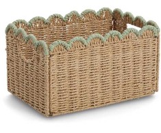 Storage basket, woven ZELLER, 38 x 25 x 22 cm