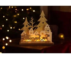 Home Styling Collection Lamp Kalėdinė LED stalinė lempa, 20 cm