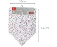 Home Styling Collection Kalėdų stalo bėgis, šakelės, 150 cm