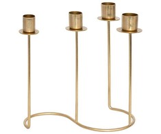 Bikuvalt Žvakidė Atmosphera 204307, metalas, H20 cm, aukso