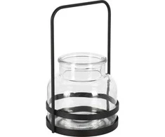 Home Styling Collection Žvakės laikiklis, metalinė rankena