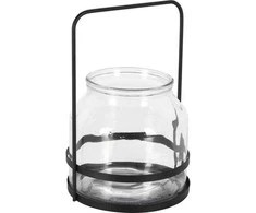 Home Styling Collection Žvakės laikiklis, metalinė rankena