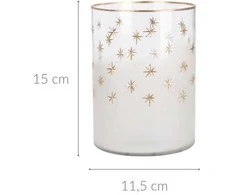 Home Styling Collection Stiklinės formos arbatžolių žvakidė, Ø 10 cm