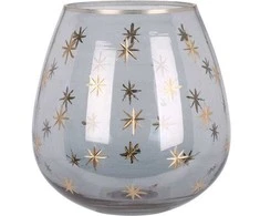 Home Styling Collection Arbatinės žvakidės stiklinės formos, Ø 14 cm