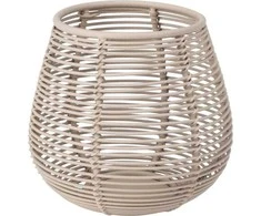 Home Styling Collection Arbatos žvakių laikiklis, smėlio spalvos, ažūrinis