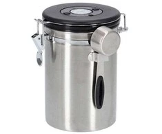 Zeller Nesandari kavos skardinė su segtuku ir matavimo puodeliu, 1700 ml