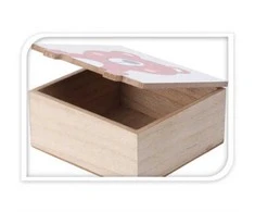 Home Styling Collection Vaikų lobių dėžutė Gyvūnai su letenėlėmis, 15 x 15 x 7 cm
