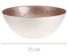 Home Styling Collection BERYT stiklinis dubuo, Ø 21 cm