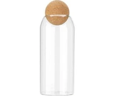 Nežinomas Birių produktų indas, 1 l, skaidri