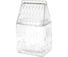 Crystal Julia Stiklinis indas su šventiniu raštu 1,5 l