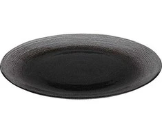 Home Styling Collection LAKRIS plokščio stiklo plokštė, Ø 28 cm