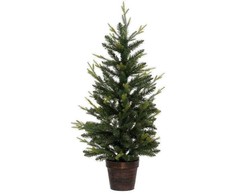 Fééric Lights and Christmas Dirbtinė eglutė vazonėlyje, 100 cm