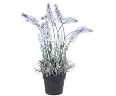 Home Styling Collection Sztuczna levanda w doniczce, 40 cm